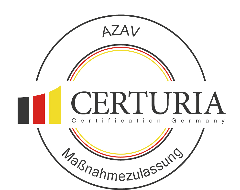 Siegel von Certuria fuer die Ausbildung zur Pflegefachkraft
