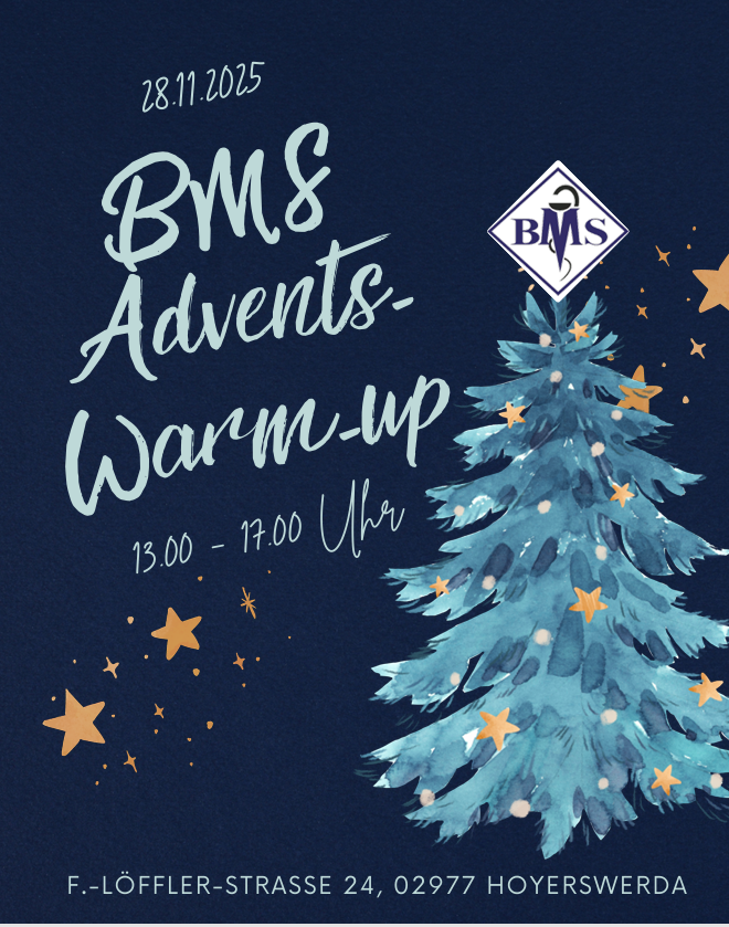 Plakat: Adventsstimmung in der BMS am 28.11.2025